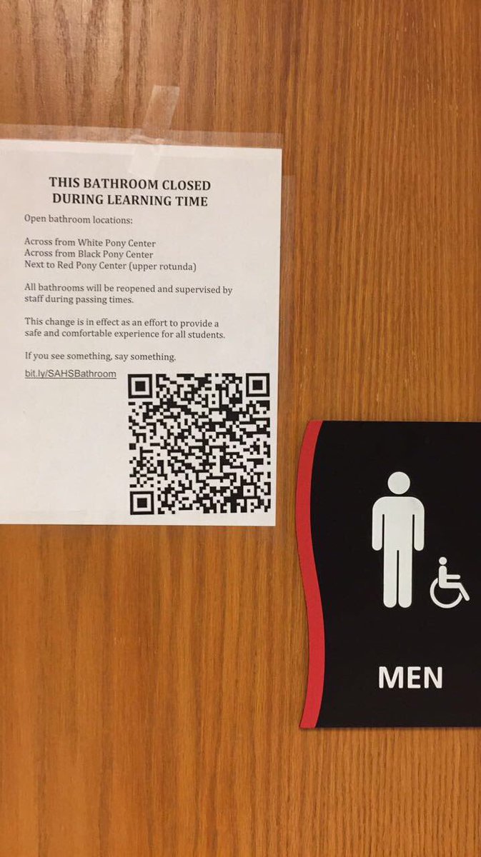 BrettHoffland's tweet photo. Some bathrooms at #Stillwater High are closed because staff say there are too many problems with vaping and vandalism.
Students even spreading the hashtag #letuspee to show their frustration.
At 6 hear from some of those students plus why the school took this measure @KSTP https://t.co/pHIAsl8jW9