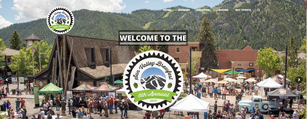 sunvalleybrewf2's tweet image. New website is LIVE and tickets are on sale now!!!! sunvalleybrewfest.com
New website and logo by clearmindgraphics.com