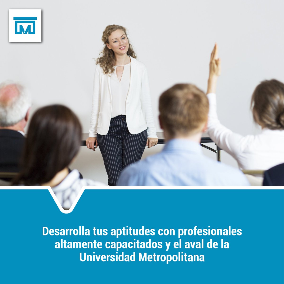 FundacionMetrop's tweet photo. Certifícate con el aval de la @umet_edu, incrementa tus habilidades y competencias.

#cursos #seminarios #talleres #educacion #educacioncontinua https://t.co/ao4zMLUmOo