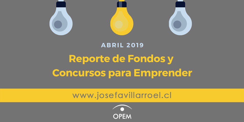 JosVillarroel's tweet photo. Dale RT!  Ya están disponible el reporte de abril 💡💰🗓️  Revisalo en https://t.co/zSXYovQPhT #JosefaTips #EmprendeTips #financiamiento https://t.co/7GuuOX8QpT