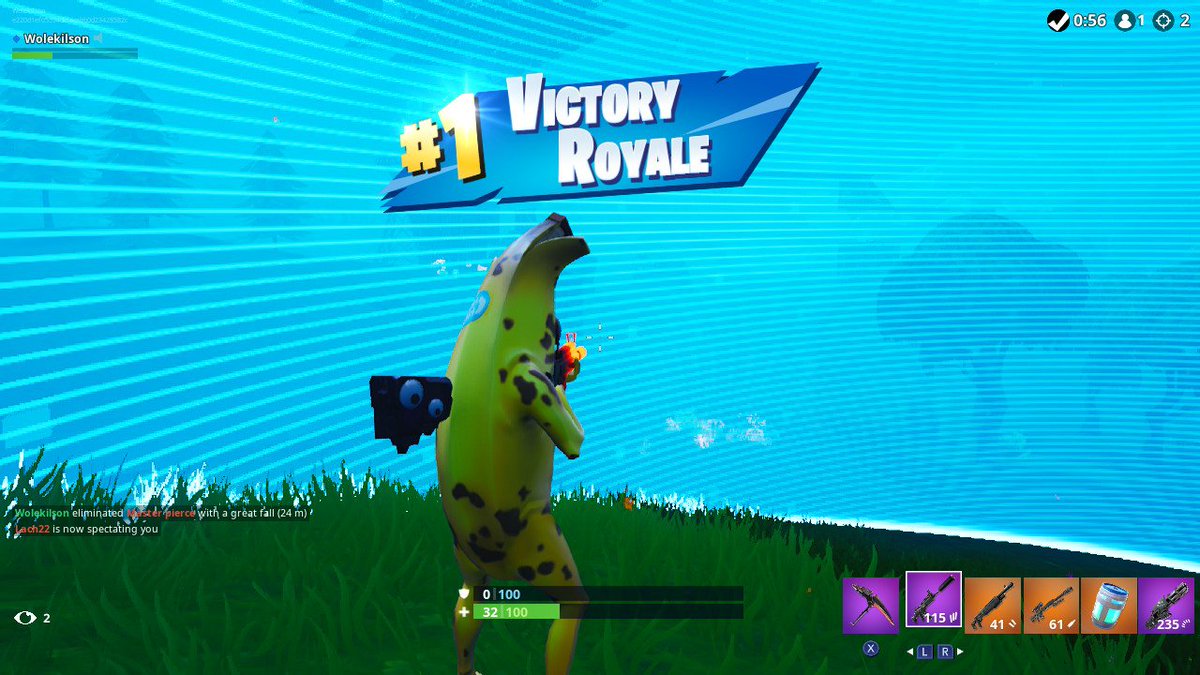 WoleKilson's tweet photo. I'm a banana
a banana that won't lose
I go bananas
#haiku #fortnite #NintendoSwitch #getoffmylevel https://t.co/1ygWd1YwQF