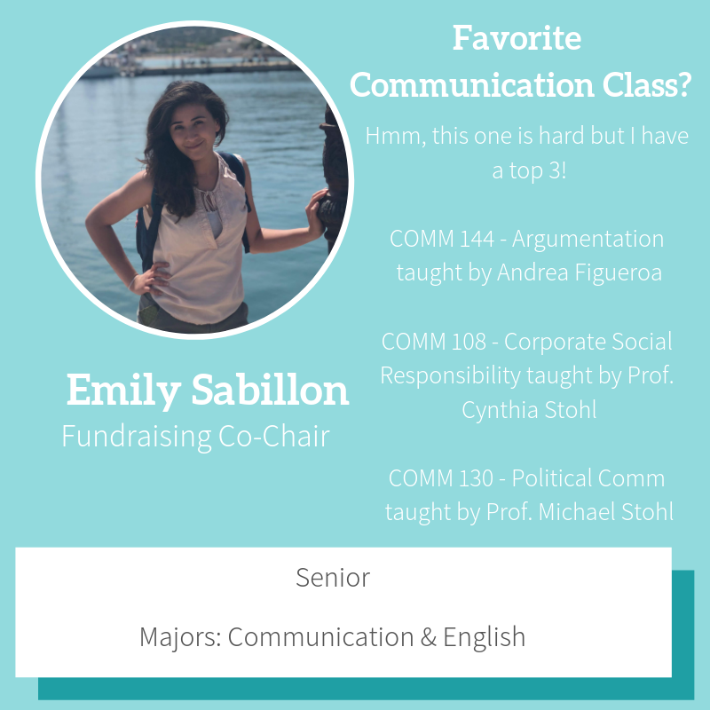 Emily is a senior double major in Communication &amp; English. She also serves as our magnificent Fundraising co-chair for the 2018-2019 school year!
#lambdapieta #nationalcommunicationassociation #nca #ucsb