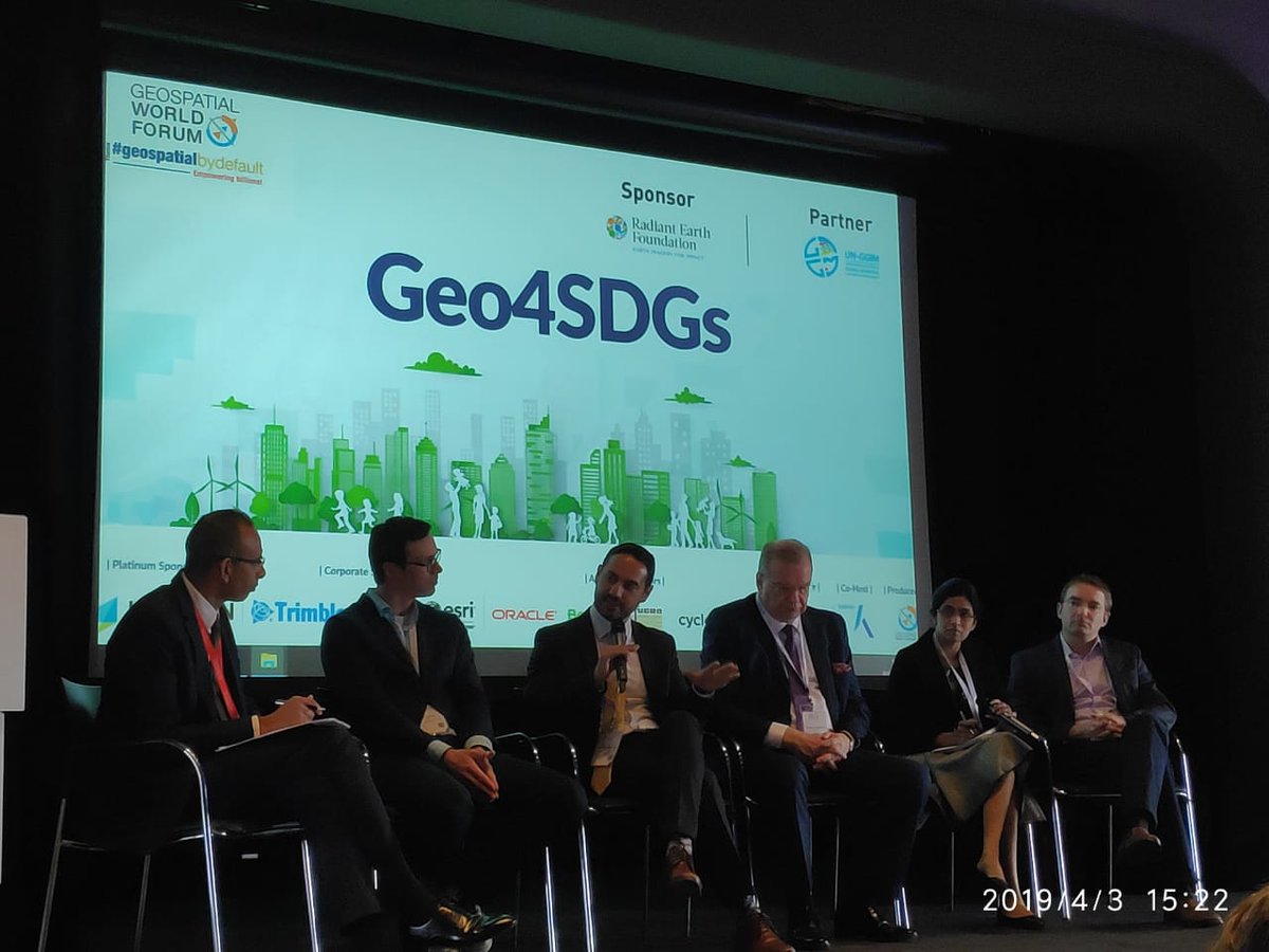 pacindia's tweet image. Dr Asha Subramanian, Head Centre for Open Data Research spoke at the #GeoSpatialWorldForum in #Amsterdam in April 2019 on CODR’s unique knowledge integration products @GeospatialM