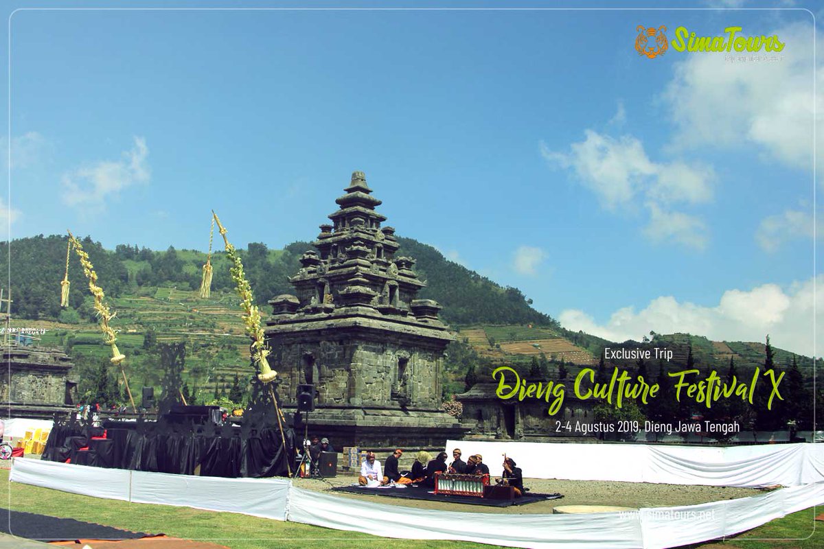 simatour_'s tweet photo. Eksklusif trip #DiengCultureFestival 

Meeting point: Jogja / Purwokerto (silahkan pilih)

Presale 1 (1–30 April 2019) Rp 1.400.000
Presale 2 (1-31 Mei 2019) Rp 1.475.000 
Mulai Juni harga normal Rp 1.550.000 / pax

Info: https://t.co/I0qwa0cHur
WA : 0813.2994.5589 https://t.co/BcVhN3ZAth