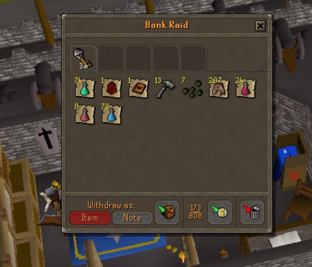 ClanReaper07's tweet image. #deadmanmode #day5 #oldschoolrunescape