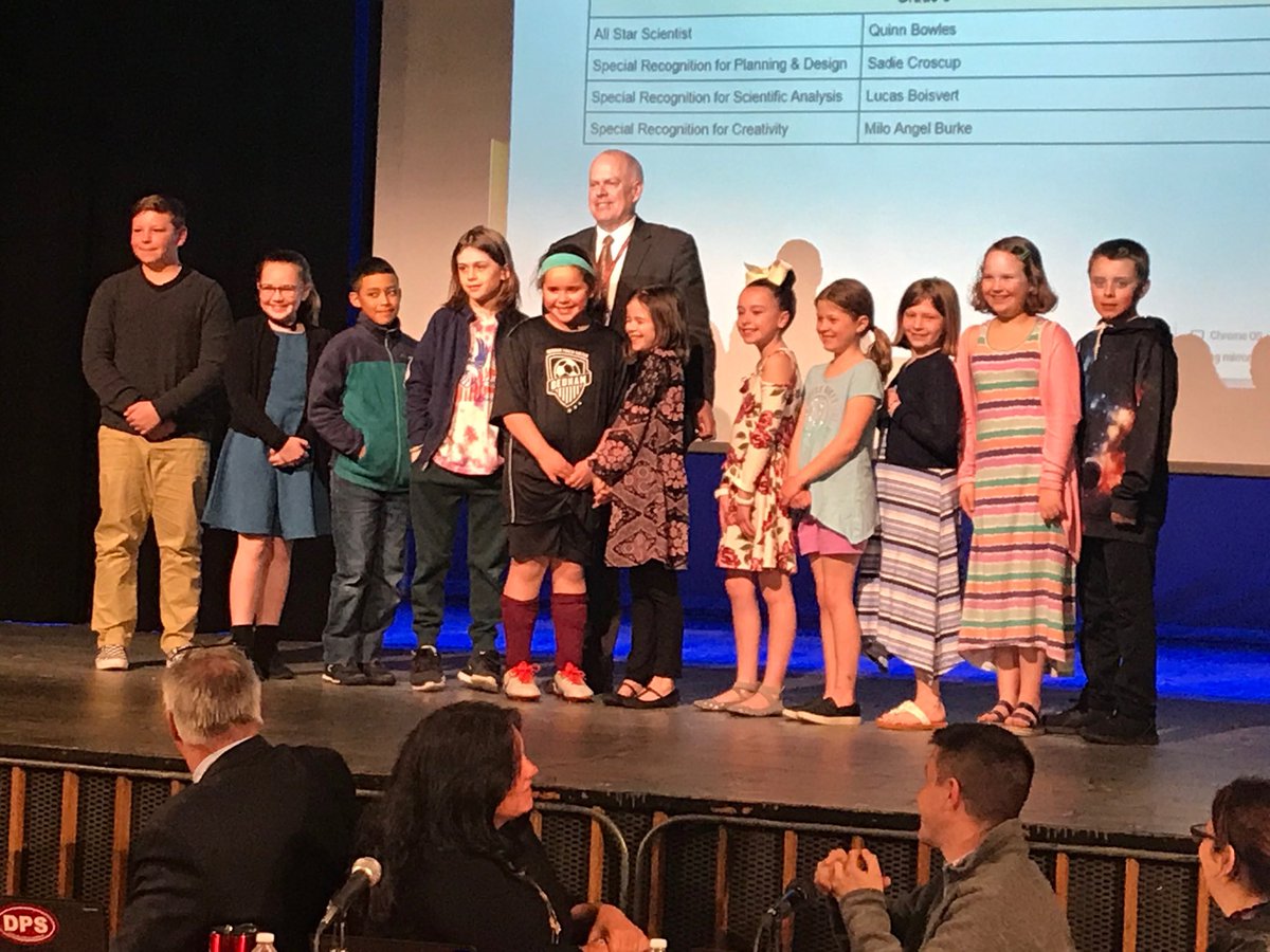 2019 DPS Science Fair award winners recognized at tonight’s School Committee meeting. Great job!