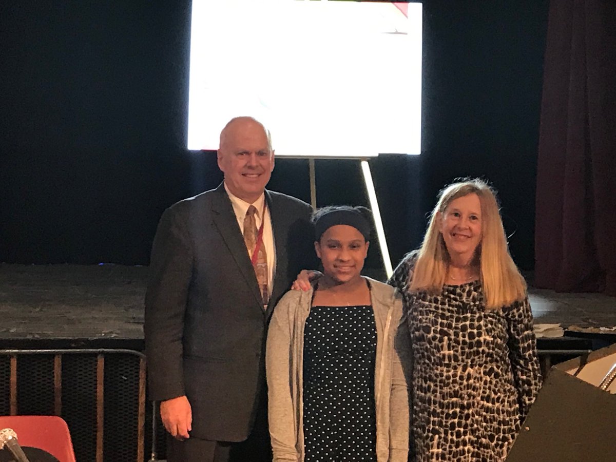 DMS 6th grader Teresa Whitfield recognized as the STATEWIDE winner of the MPY poster contest. Over 220 entries and hers was voted the best in the state!  WOW!