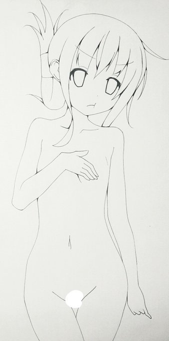 電ちゃん線画～～ 