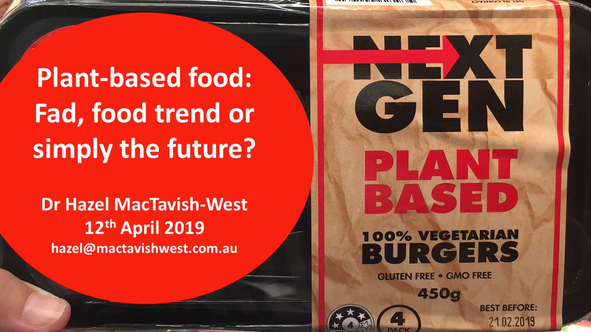 vegdoctor's tweet photo. Very much looking forward to talking about the future of plant-based foods at @TasInAg @UTAS_WORLD on 12th April 12-1pm. Lecture Theatre 3, Life Sciences Building #plantbased #future #food #agriculture #Tasmania #plant #vegetarian #vegan #foodtrend #vegetable #nutrition https://t.co/idcskLKSil