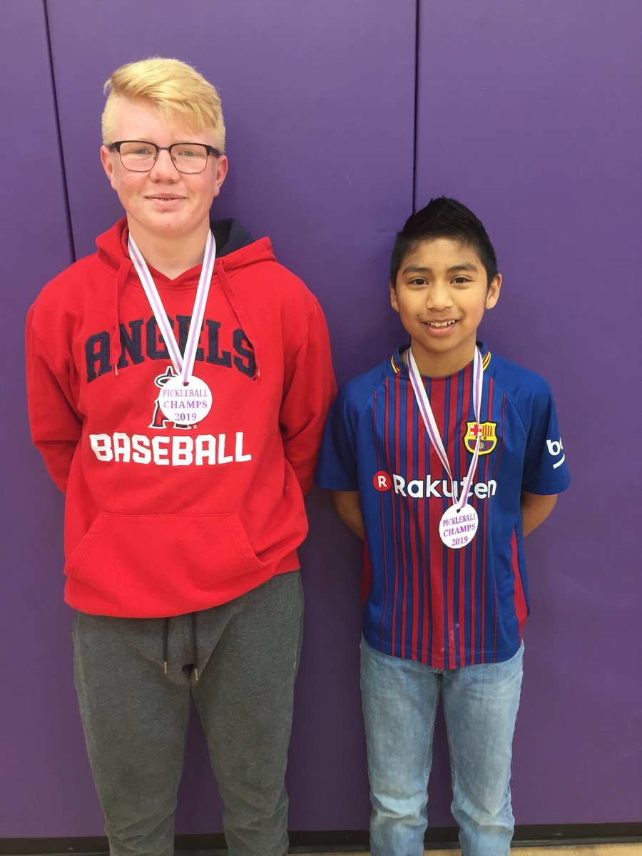 PE_Tech_RBMS's tweet photo. 2nd period Pickleball Champs!! #rbmseg https://t.co/Hkm3ZEZuKi