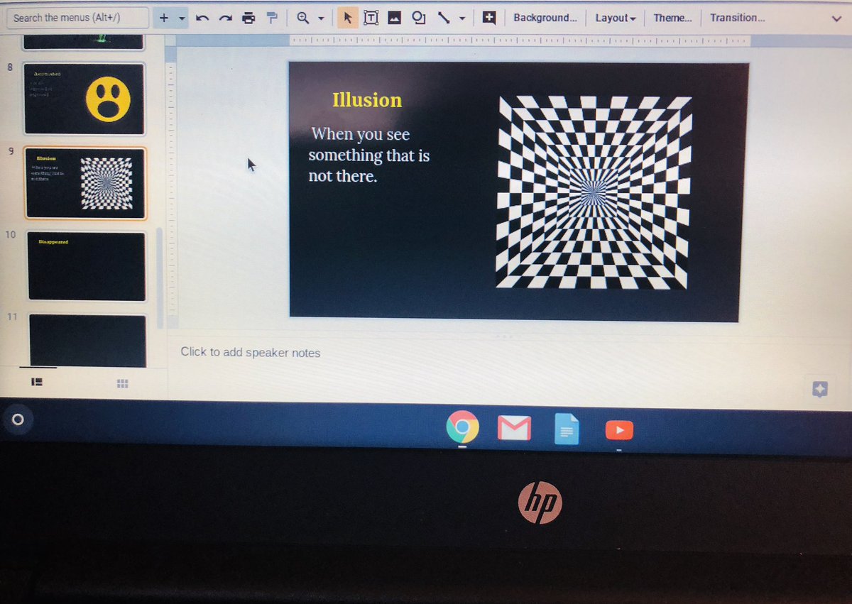 ST_elemed12's tweet photo. Ss made inferences during independent reading, and created Google slides of their weekly vocabulary. They will write a mystery using their vocabulary words in context on Friday! #Inferencing #vocabulary #CenterSD #TuesdaysinTraining https://t.co/NvWuvKsJUK