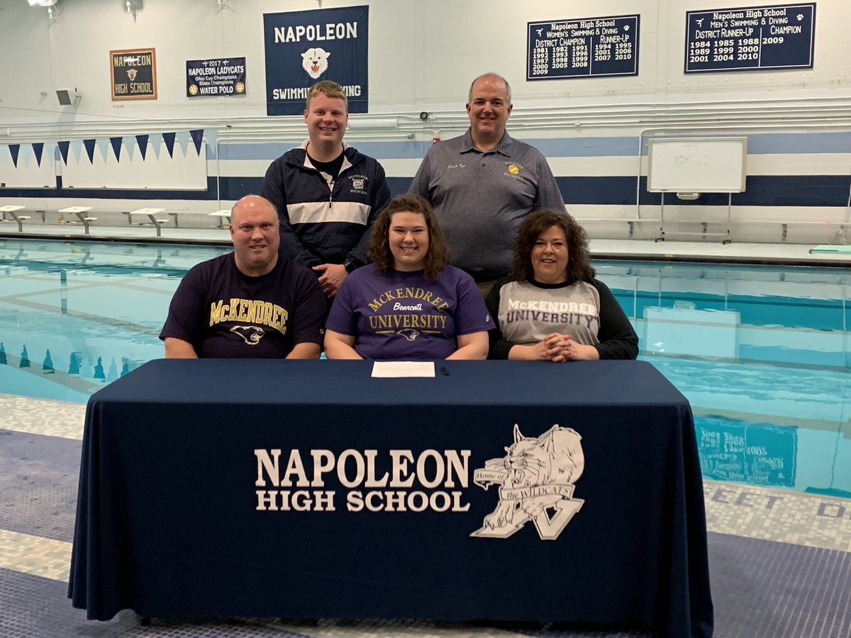 BlackSwampPolo's tweet image. Congrats to Delaney Hall on signing with McKendree University to further her education and water polo career!!   An original Black Swamp Monster!!!