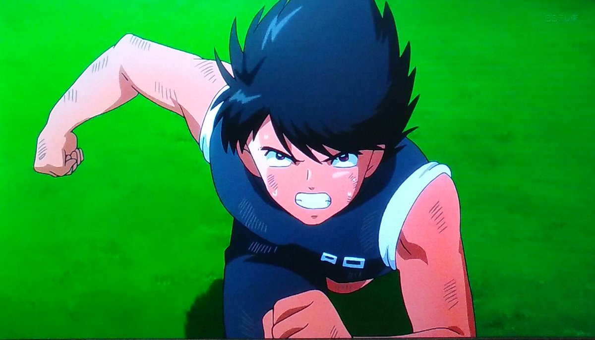 楓 キャプテン翼 小学生編の決勝延長後半終了間際 疲労困憊の日向にタケシ これが本当に最後のラストパスです 日向 そうだタケシ お前とも約束したな 力を振り絞りオーバーヘッド 若林 守ったぜ みんな 何度も言ってるが タイガーショットの時