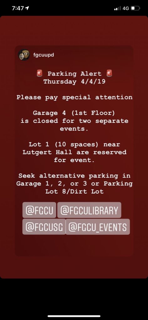 PARKING ALERT 🚨 ⬇️