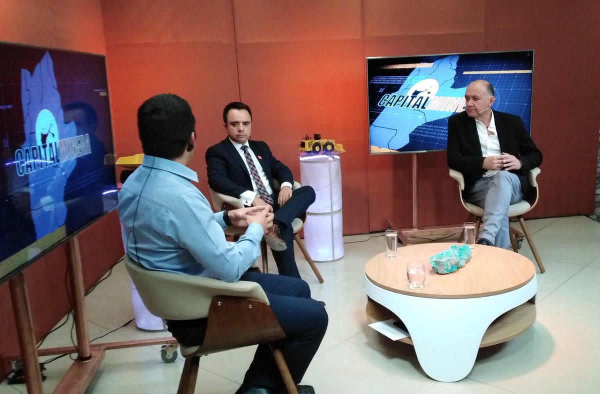Carlos Rivas director de @Prochile_Antofa en <a href="/capitalmineratv/">capitalmineratv</a> "no hay q tener miedo en decir q #Exponor2019 es la feria más grande del mundo d este año y su impacto en la imagen país y ciudad es tremendo junto al económico impacta en todos los servicios como hoteleria restaurante