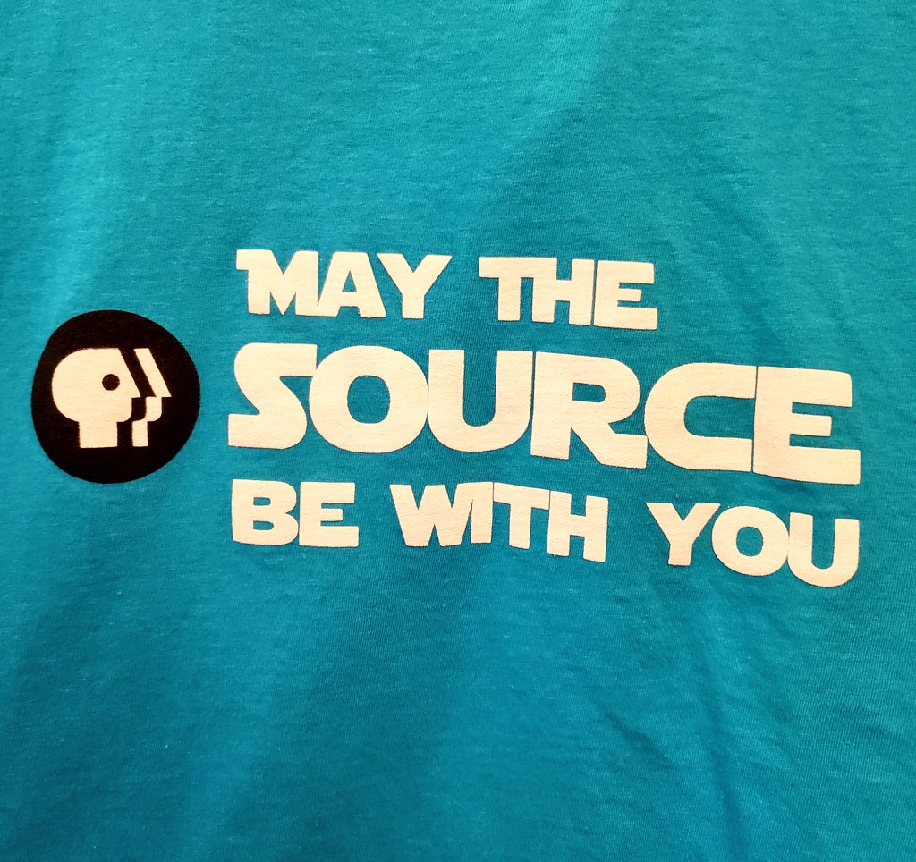 BrentSlane's tweet image. Watching @PBSTechCon from home  while representing 😎👕 #Techcon19