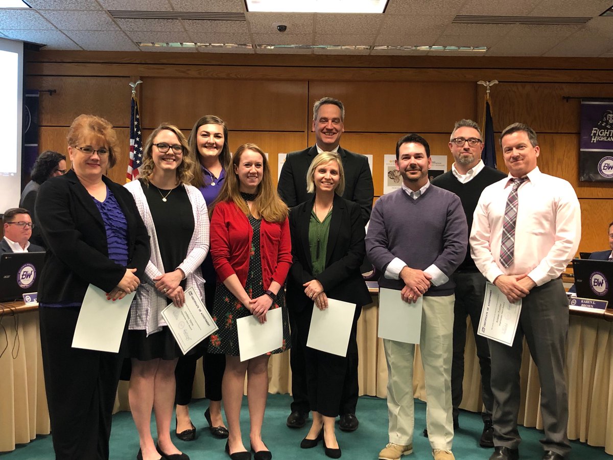BWSD Music Educators being recognized for being selected as one of the National Association of Music Merchant’s Best Communities for Music Education