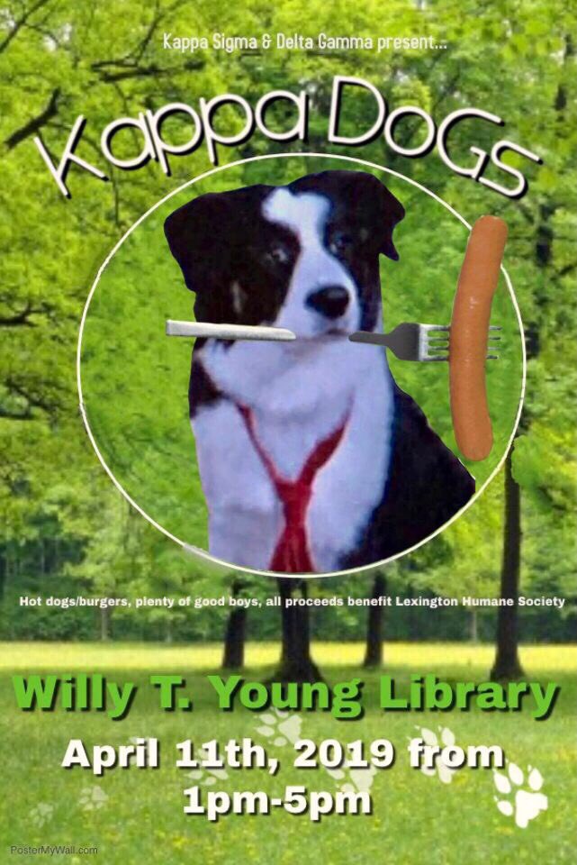 Come join us on April 11th to play with the goodest of good boys! All proceeds will benefit the Lexington humane society! We will have a grill fired up and will be serving snacks for all. Can’t wait see everyone there