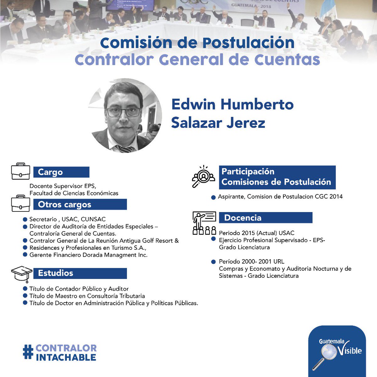 guatevisible's tweet photo. Es juramentado como Contralor General de Cuentas el ciudadano Edwin Humberto Salazar Jerez
#EleccionesVisibles
#ContralorIntachable https://t.co/r1K3BpIxXL