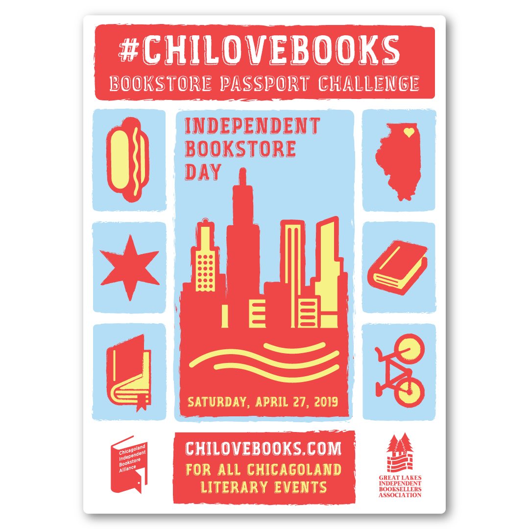 larryblaw's tweet photo. Here is the cover I designed for the #ChiLoveBooks Chicago Bookstore Passport for @BookstoreDay. Looking forward to doing the bookstore tour the end of this month.
digital, 5.5x4”
•
#illustration #graphicart #graphicdesign #markers #ibd2019 #chicago #chilovebooks #gliba #design https://t.co/GsDG1dtwFw