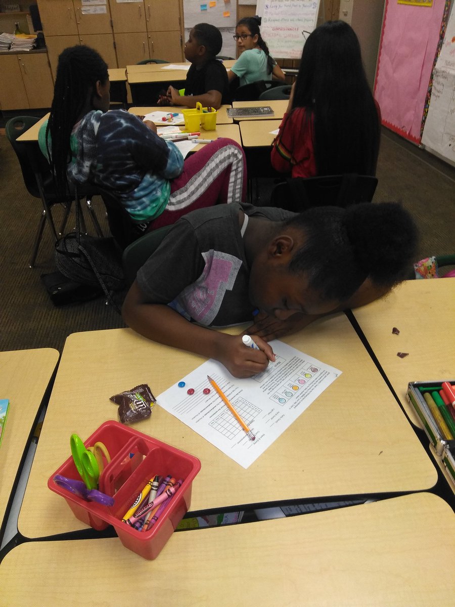TraciSilvertho7's tweet photo. Weather and climate hands on activity for Science!  They loved that they got to eat their materials!  @garrettgators1 @SLJackson15 https://t.co/0bFJ7Itlda