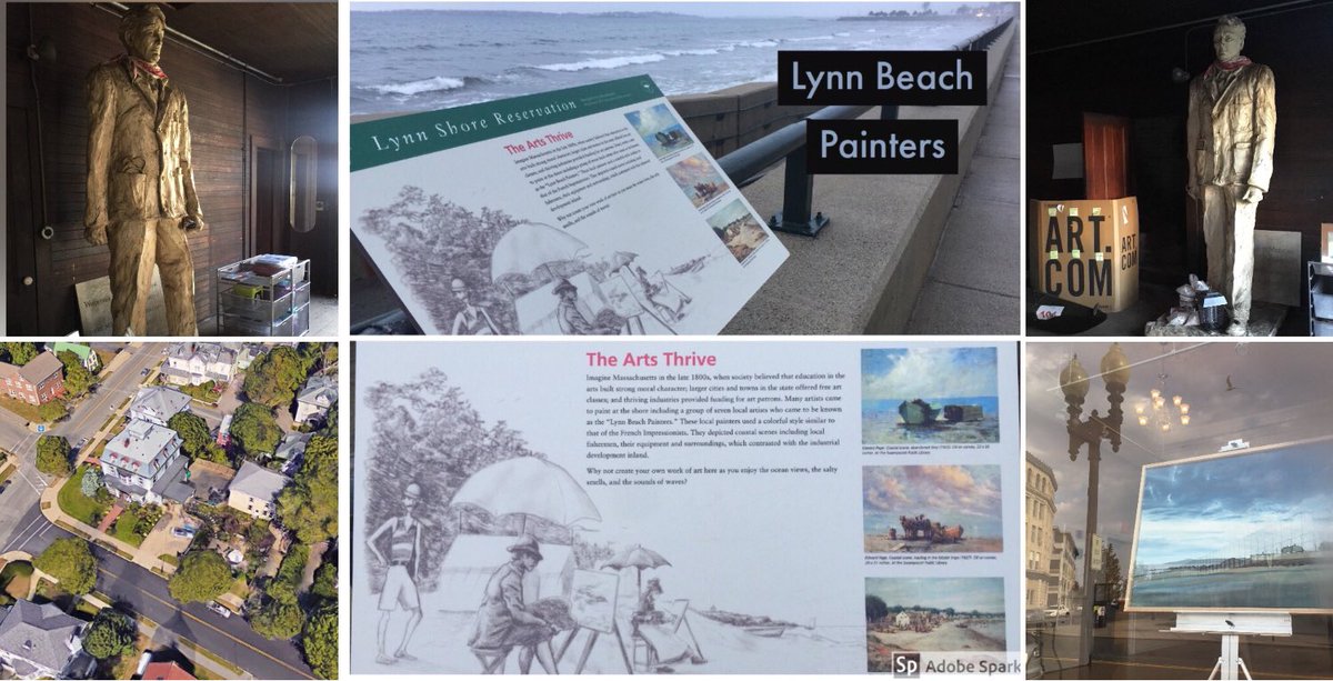 RealEstateCafe's tweet photo. #CoLynning: City planners call Lynn's DiamondDistrict a NORC - Naturally Occurring Retirement Community, b/c 1/3rd of residents are 60+. Prefer to envision it as a NRAC - Naturally Reoccurring Artist Colony where active, forever-young #babyboomers revive #LynnBeachPainters legacy https://t.co/2q7QPfTZaV