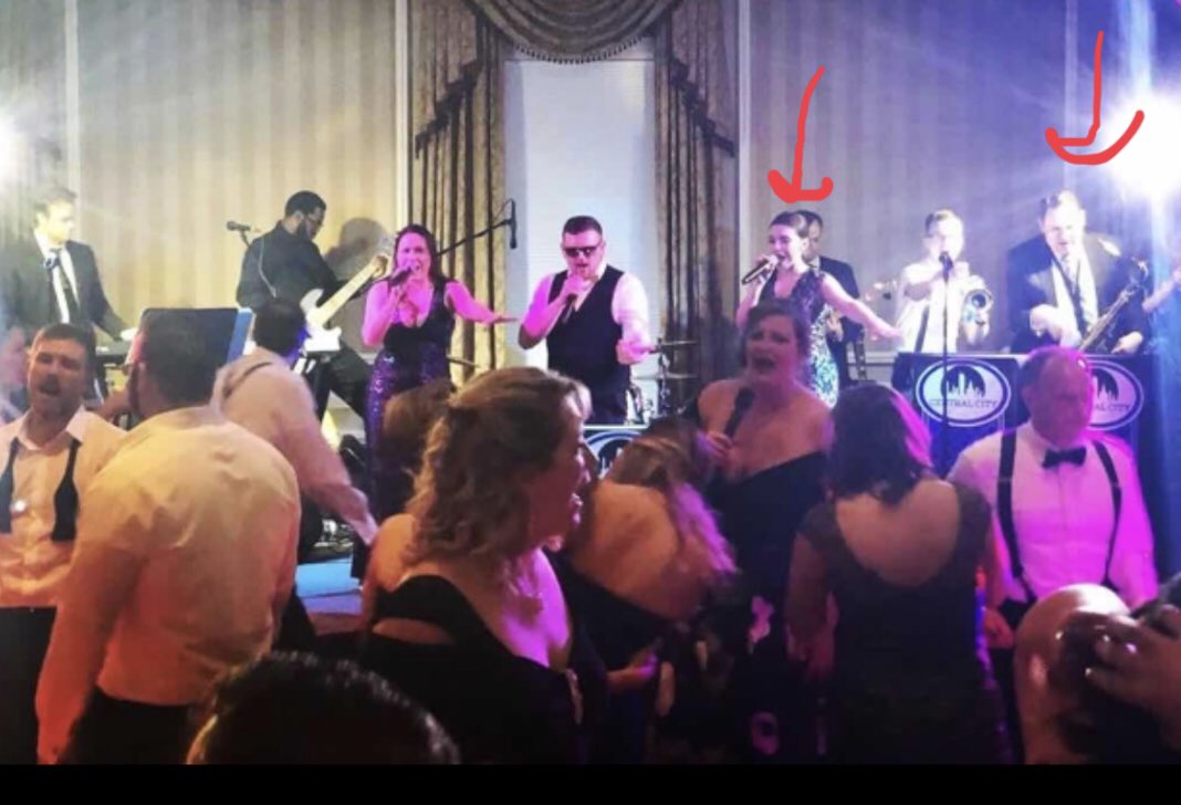 D_townSoundBand's tweet photo. Jen &amp; Druck made a guest appearance with Central City Orchestra this past Saturday in York &amp; had a blast! https://t.co/cdrVZzRd5r