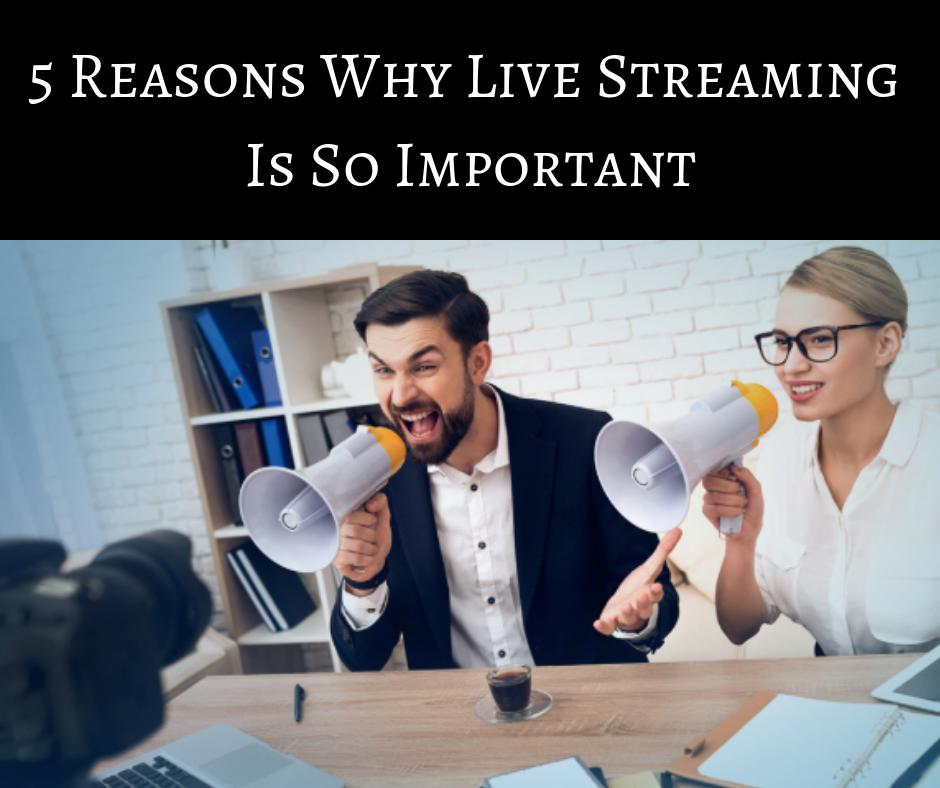 Live video streaming is kind of a big deal. Not only does it have the most engagement out of regular social posts, but it also brings a more 'human' element to your business. 

blog.manycam.com/why-live-strea…