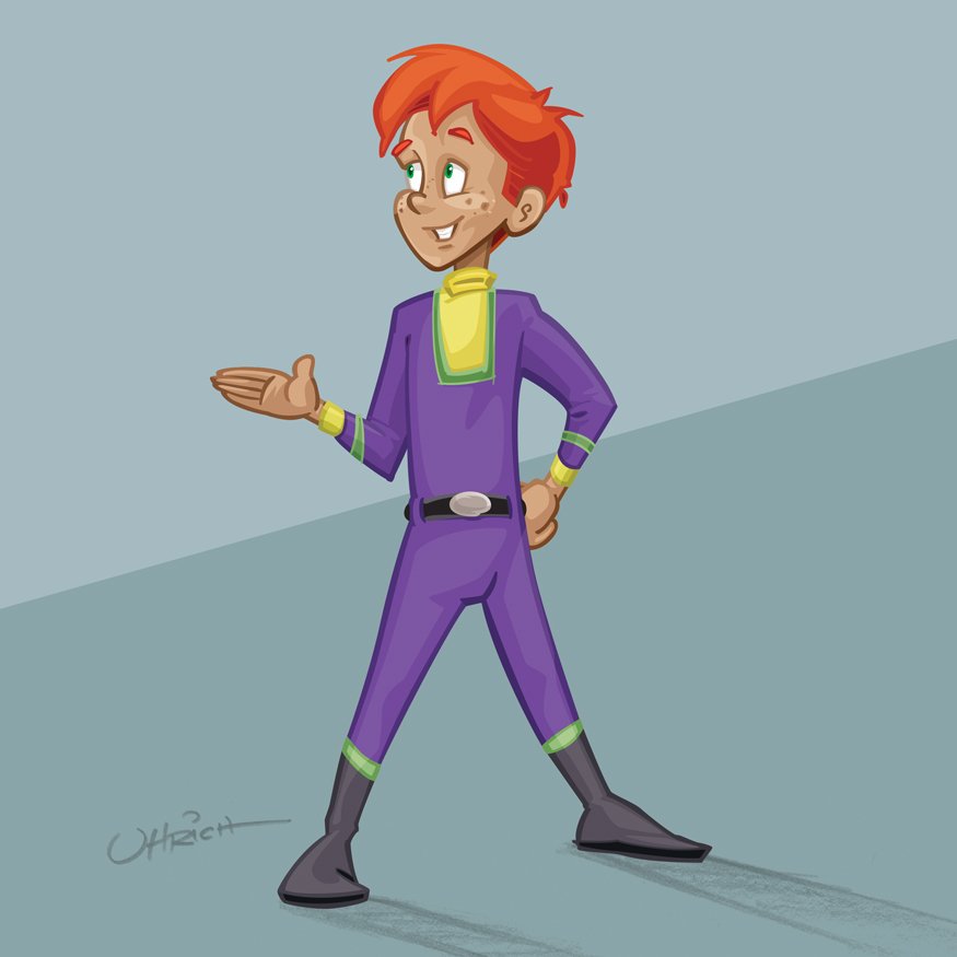 duckduckgorilla's tweet photo. My late–late–late #colour_collective entry for #DeepLilac. #CharacterDesign for #WillRobinson #LostInSpace #fanart #scifi #illustration https://t.co/0hZvY1BeZS