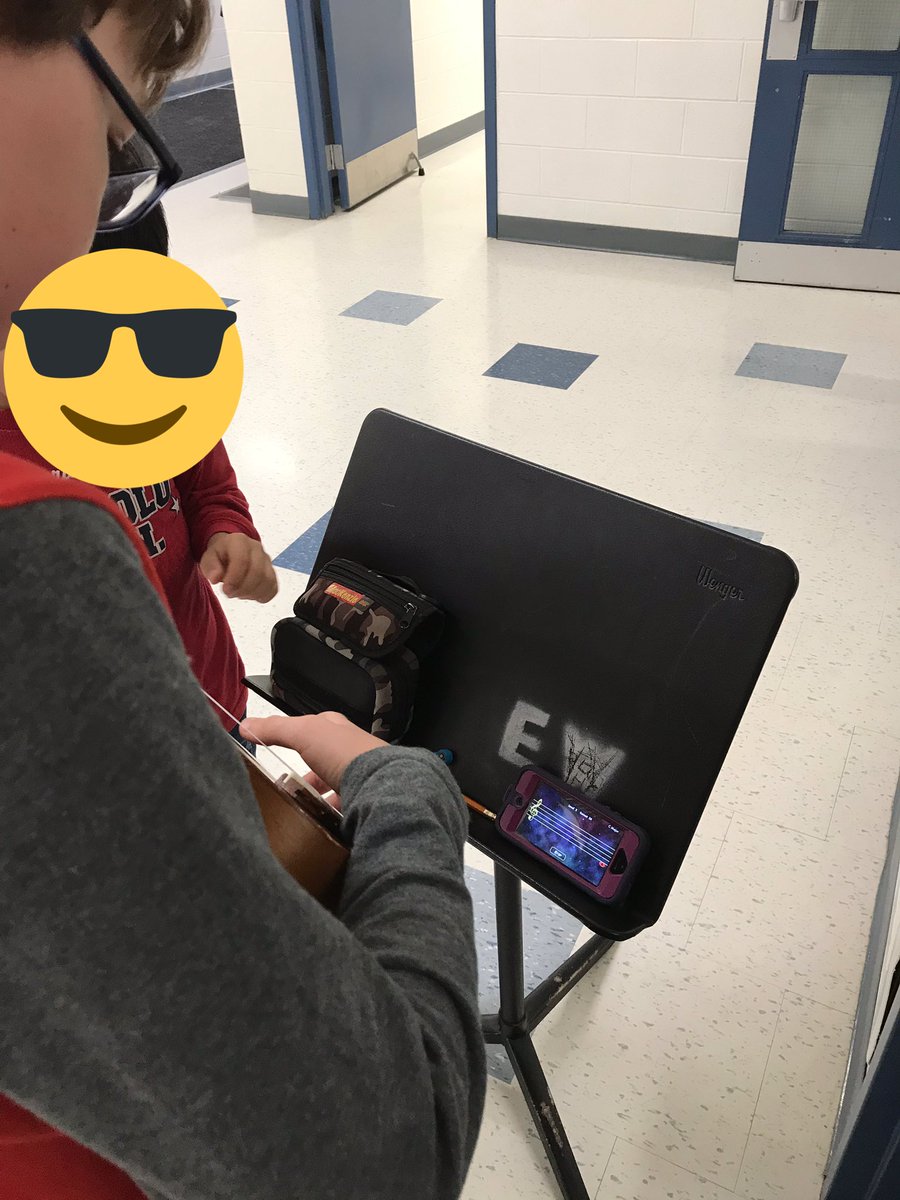 MillarMeghan's tweet photo. Improving note recognition and  site reading with staff wars! #engagement #teachmusic #tvdsbarts https://t.co/hjlAUvjzsB