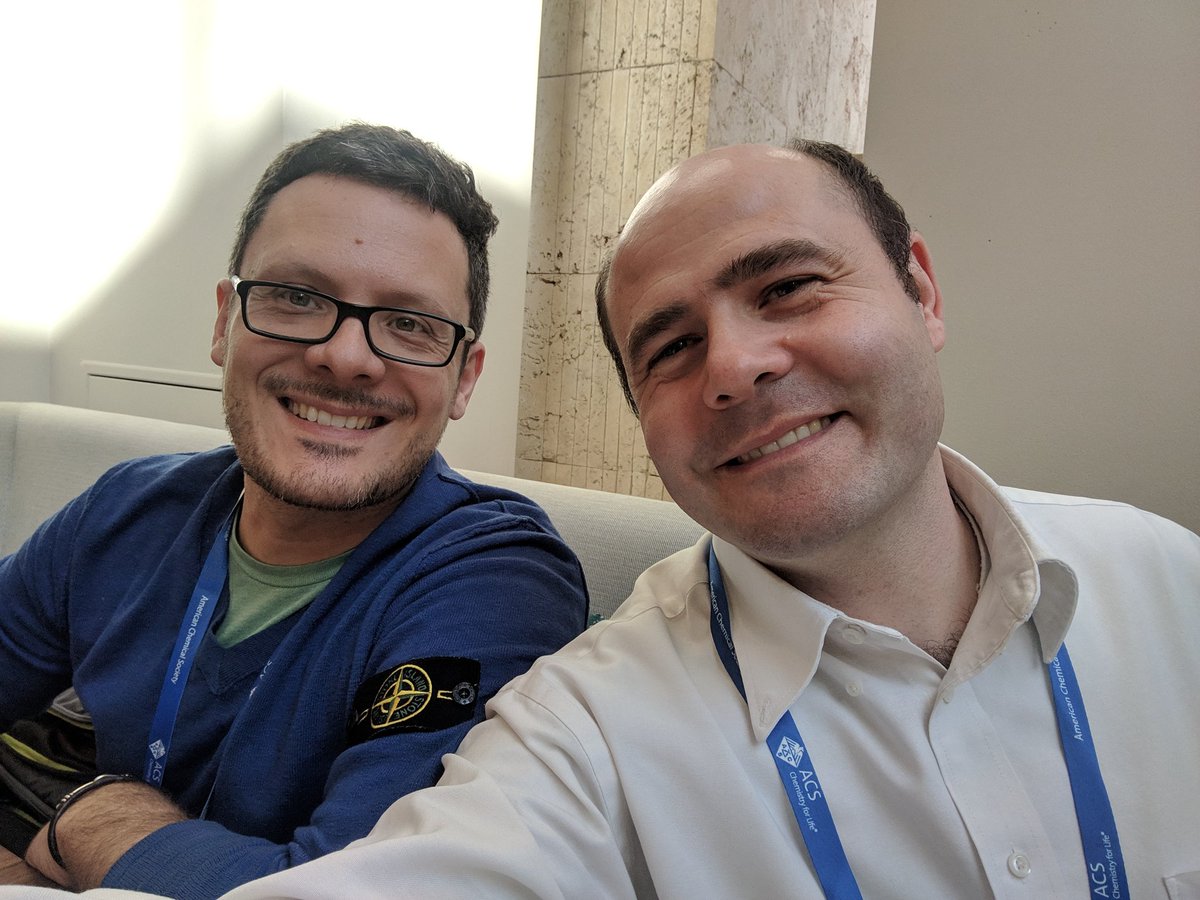 MikPavanello's tweet photo. #QuantumEmbedding #selfie time. @tfmiller3 @aschleife @Prof_Goodpaster and Oliviero! #compchem https://t.co/Hp3eUOI40h