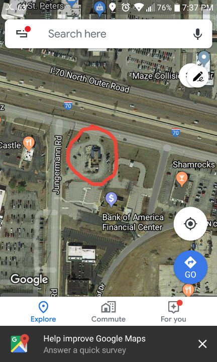 STL2steppin's tweet photo. Hey @ChickfilA. There's a prime spot with great visibility from a major interstate just waiting for a new location here in St. Charles/St. Peters MO. #hint #eatmorechicken #chickfila https://t.co/LA2vAdhVeJ