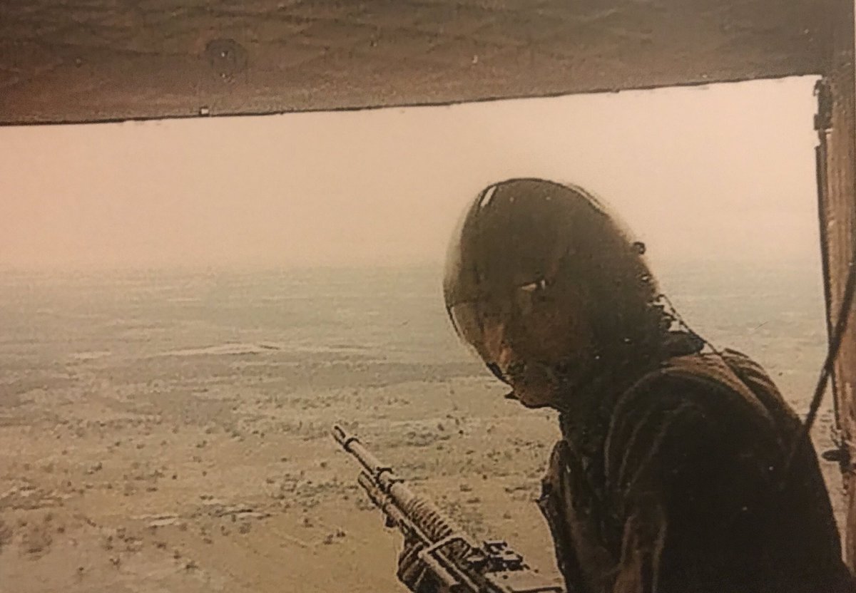ApacheBluesFilm's tweet photo. Today’s #warriorwednesday is for all the door gunners out there. We salute you. 

#apacheblues #apachetroop #vietnamwar #vietnamveteran #gunner #aircav #cav #thankyou #welcomehome

*Pictured is Danny Rojas https://t.co/vTnLokhfUs