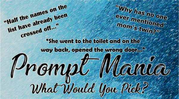 IUPCW's tweet photo. For next meeting, our club members are going to write a story based on a prompt. Try it yourself using one of the club's favorites below! What would you pick? #IUP #creativewriting https://t.co/JJciHNPSZK