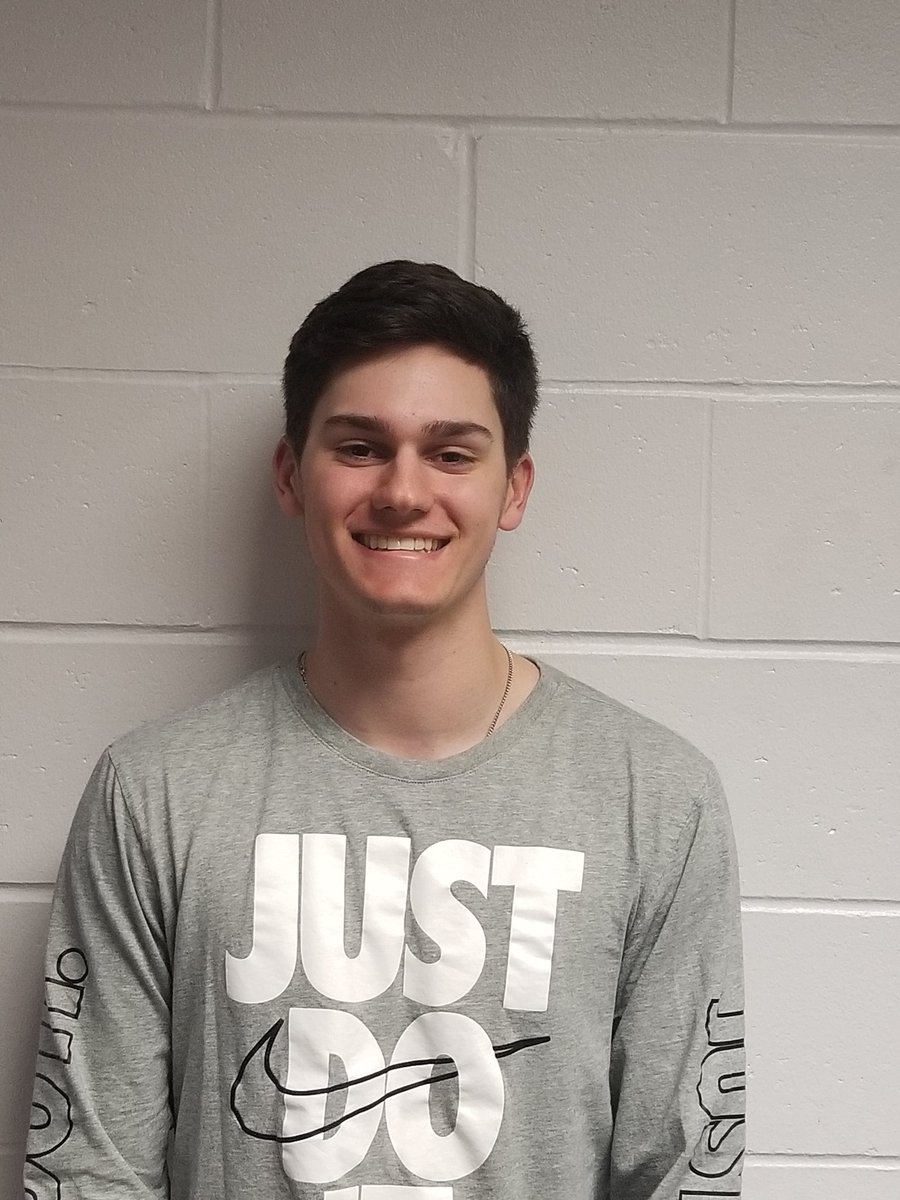 MathuMoore17's tweet photo. Congratulations to Griffin King who was chosen by staff as our Senior of the Month for March. https://t.co/5s0D0BtVB0