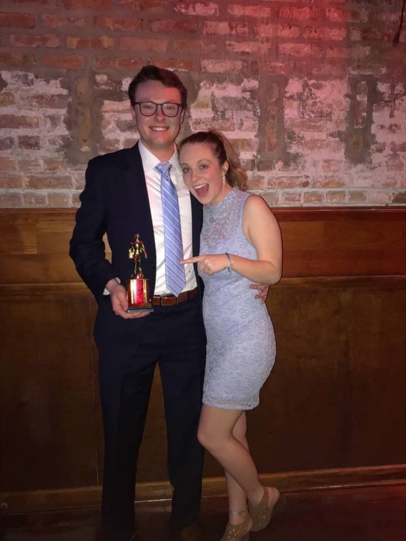 PhiSigmaKappaUC's tweet image. Last weekend we gave out our annual awards. We are damn proud to announce that brother Owen Smith has been named Brother of the Year! Congrats Chad! #DamnProud #PhiSig