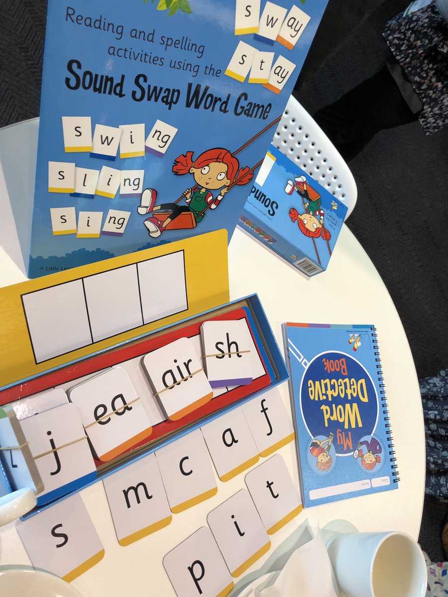 Great to see Little Learners Love Literacy’s Sound-Swap game - it has always been one of the key staples of a Sounds-Write approach! 😊😊 #DSFConf