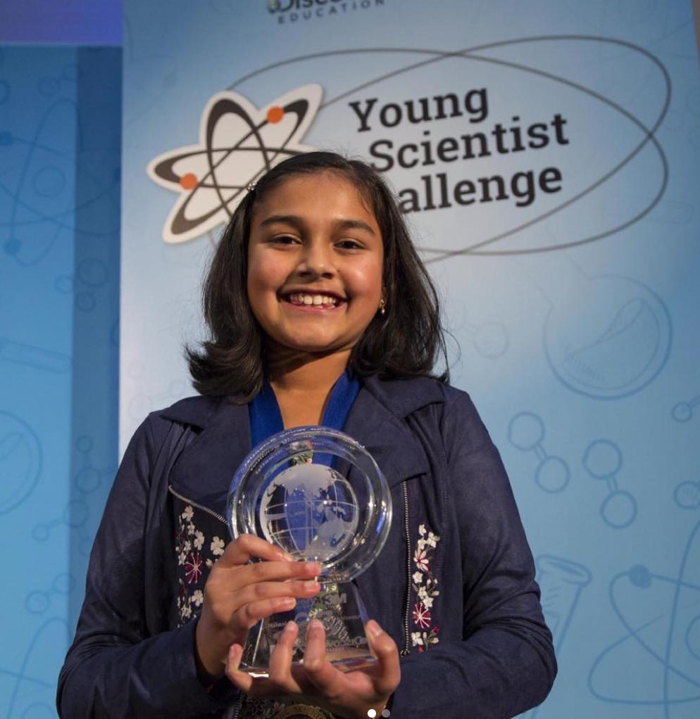 KaaviaJames's tweet photo. Taking a break from making fun of my dad to bring you this week’s #WCW, young inventor @gitanjaliarao. At the young age of 11, Gitanhali created a device that could detect lead in drinking water. More on this inspiring role model below! https://t.co/0UCcNdJfqD