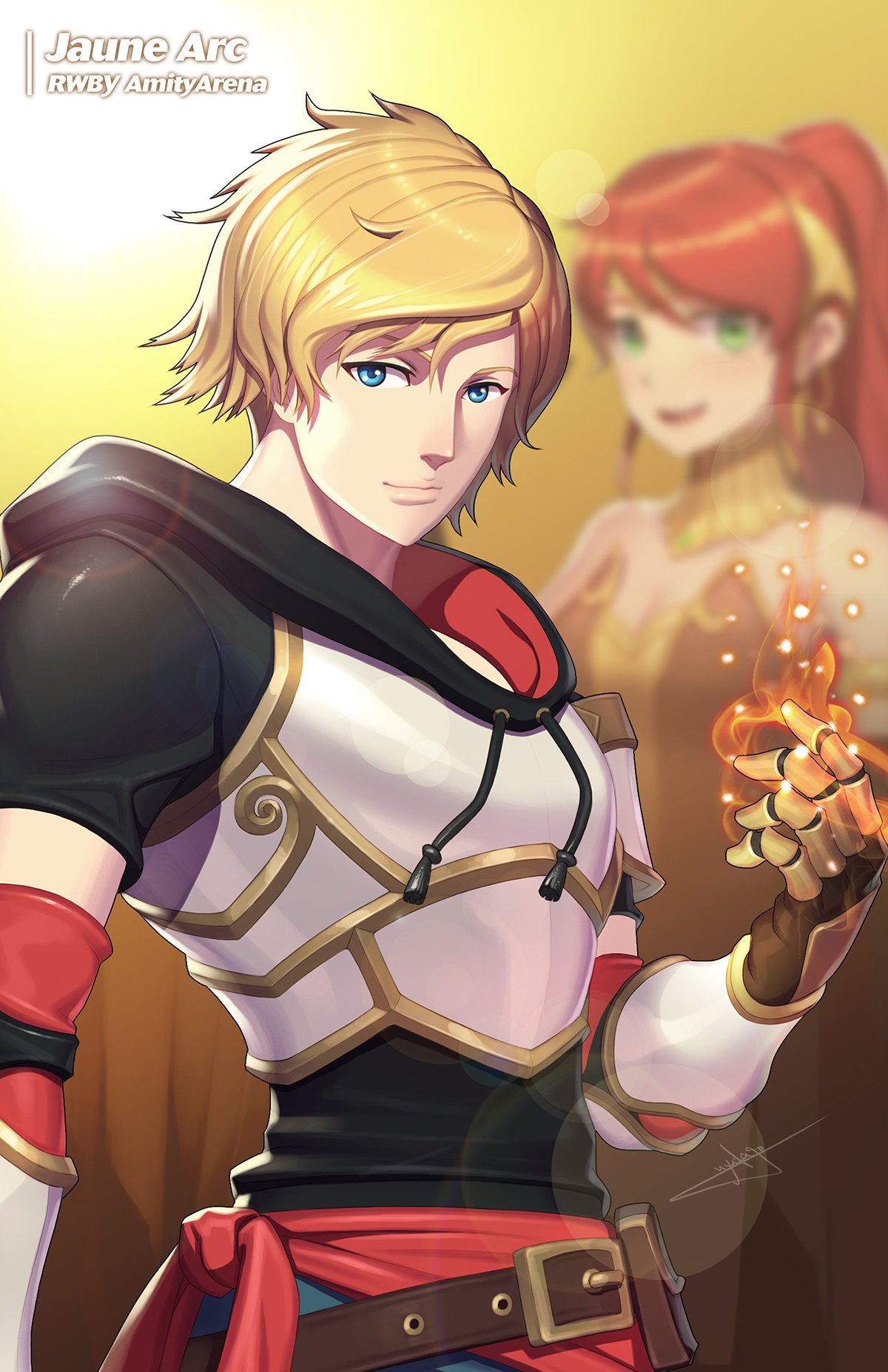 uyalago on Twitter "RWBYAmityArena Jaune Arc "I want you