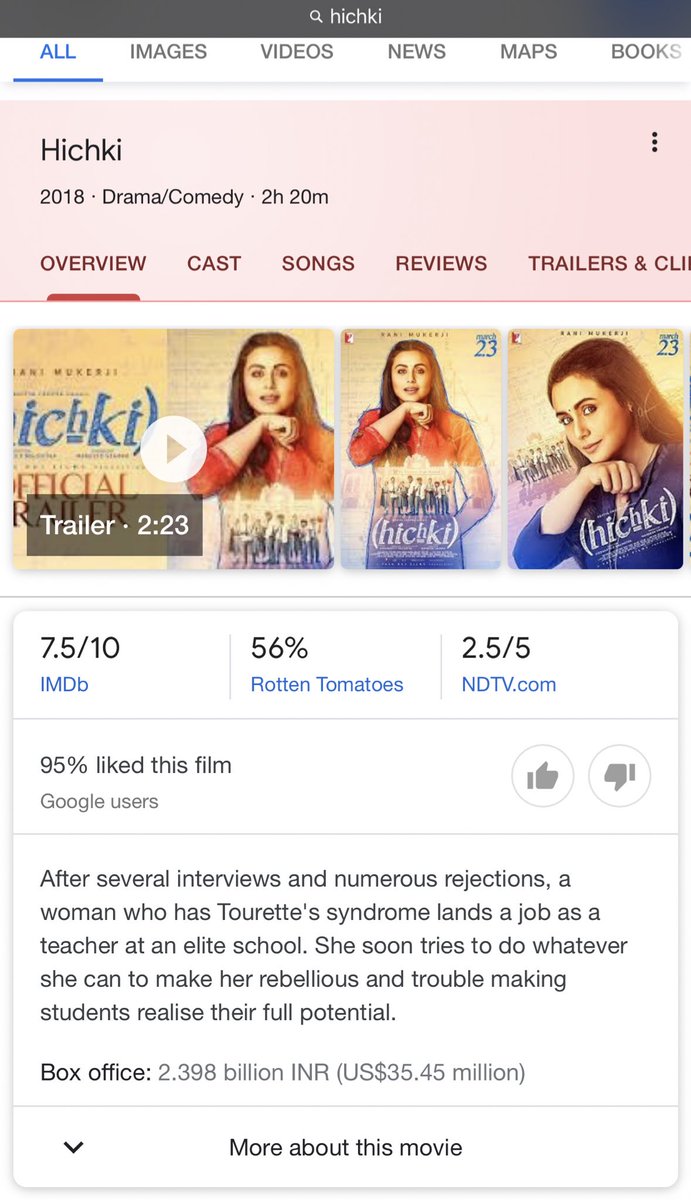 SLFTK's tweet photo. @billieeilish it’s a Bollywood movie, you’ll like it! https://t.co/ONtH9lXbLT