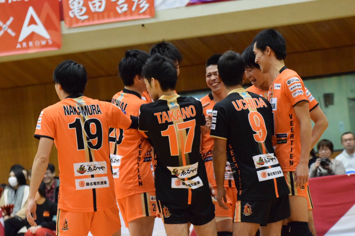 ym7608's tweet photo. この写真貴重な写真になっちゃったな😭💓
本当にお疲れ様でした。

 #ヴィアティン三重 
#ヴィアティン三重バレーボール 
#長屋裕介
#高野悠真 https://t.co/ygGxHqkz1f