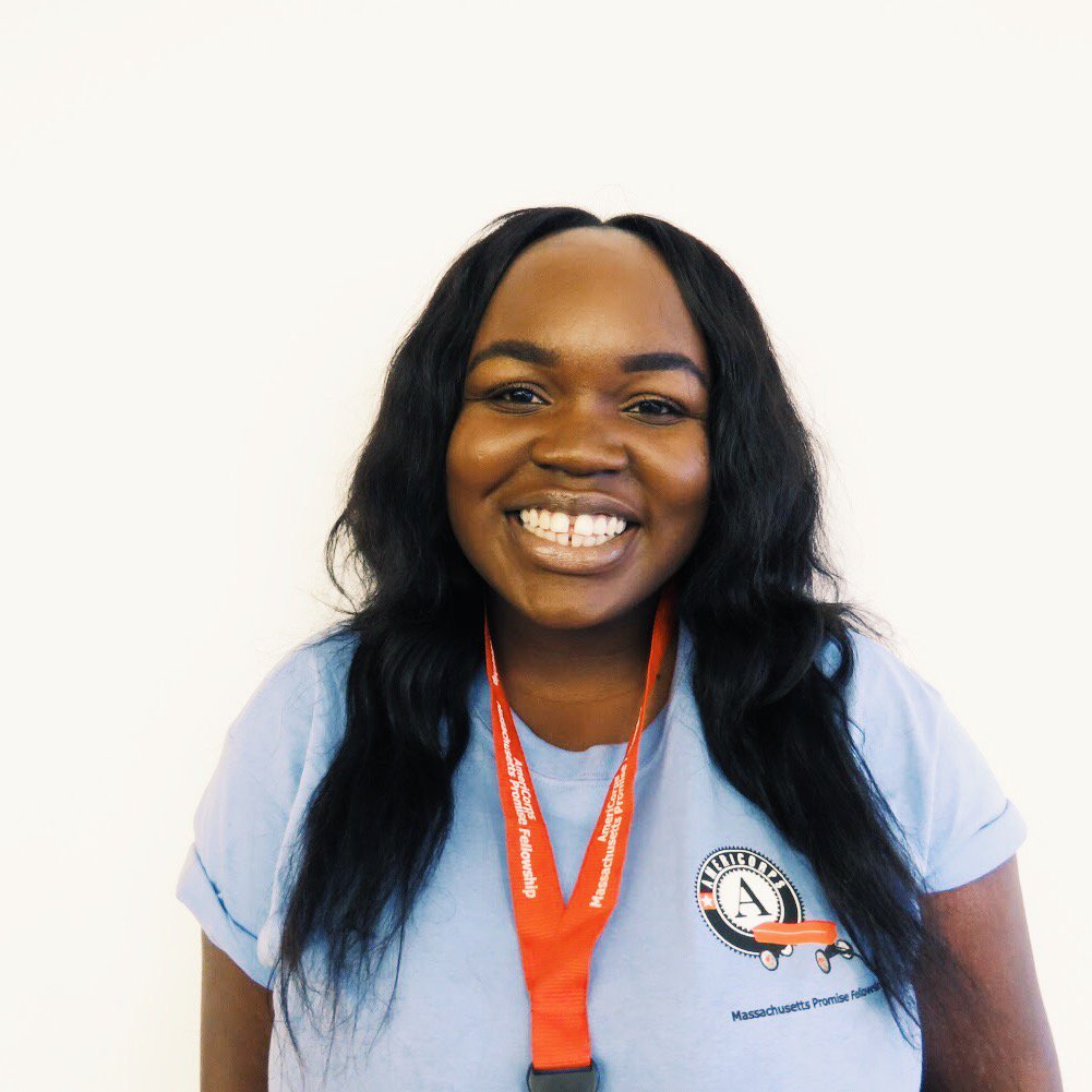 MassPromise's tweet photo. Read all about our Fellow of the Week, Christina, serving at @BreakthroughBOS!

https://t.co/IfM9mppYVv

#americorps #mpfclass20 #breakthroughgreaterboston #getthingsdone https://t.co/Ei59VDvvmM
