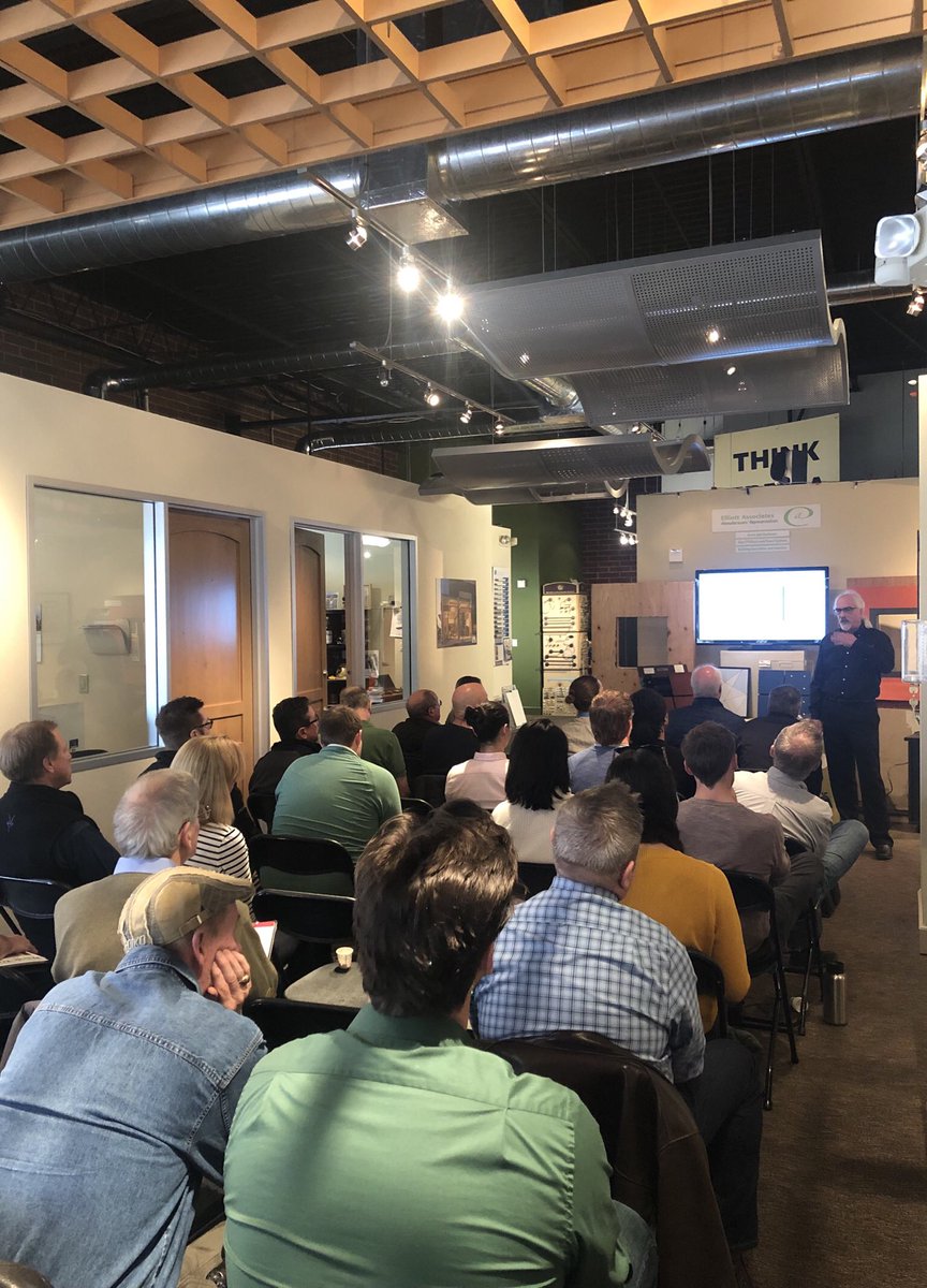_easales's tweet photo. Outstanding turnout today for COBEC Wall Day @ EA- thanks Scott Wood @VaproShield . #rainscreen #vaproshield https://t.co/6wVr5VtTVY