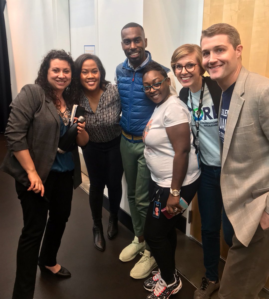 Katrina_HRM's tweet photo. That’s a wrap! Amazon’s Conversations on Race and Ethnicity conference is pushing us where we need to go. Grateful to the team for creating 2 days of inspiration, education and provocation. Now let’s dig in and do the work! #AmazonCORE #CORE2019 https://t.co/ymWGvBTefm