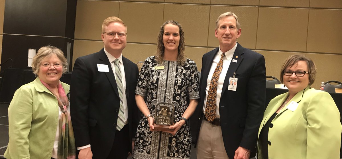 Carolynn Phalen represented the great teachers in <a href="/USD305/">SalinaPublicSchools</a> well at the 2019 Master Teacher banquet.  We are lucky she is part of the 305 team.