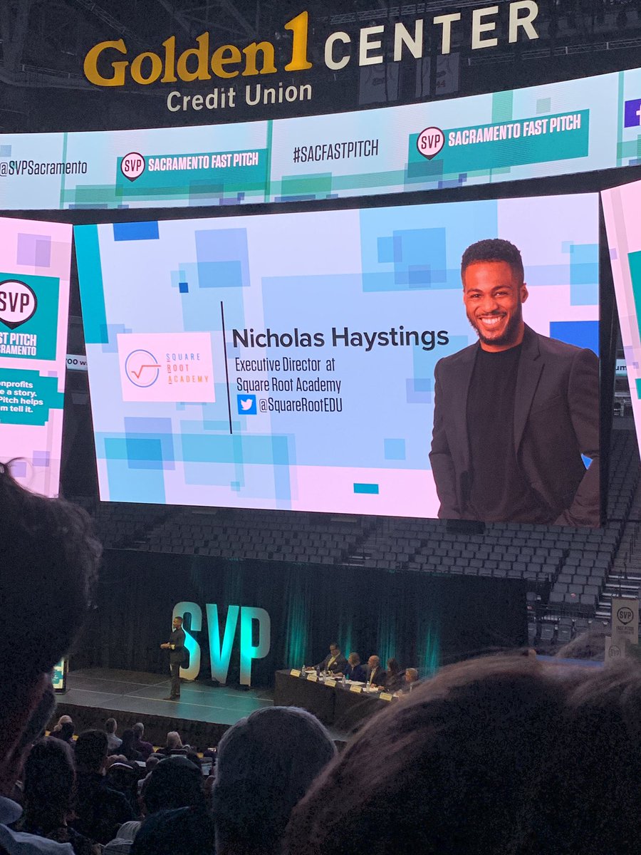 AnnaFontus's tweet photo. Hanging with @alyssahuskinson at @SVPFastPitch and thankful for @squarerootedu for covering STEM workforce inequities, lack of access to schools and jobs, and the effects it can have on communities for decades. #inspiration https://t.co/dSgd7xobF3