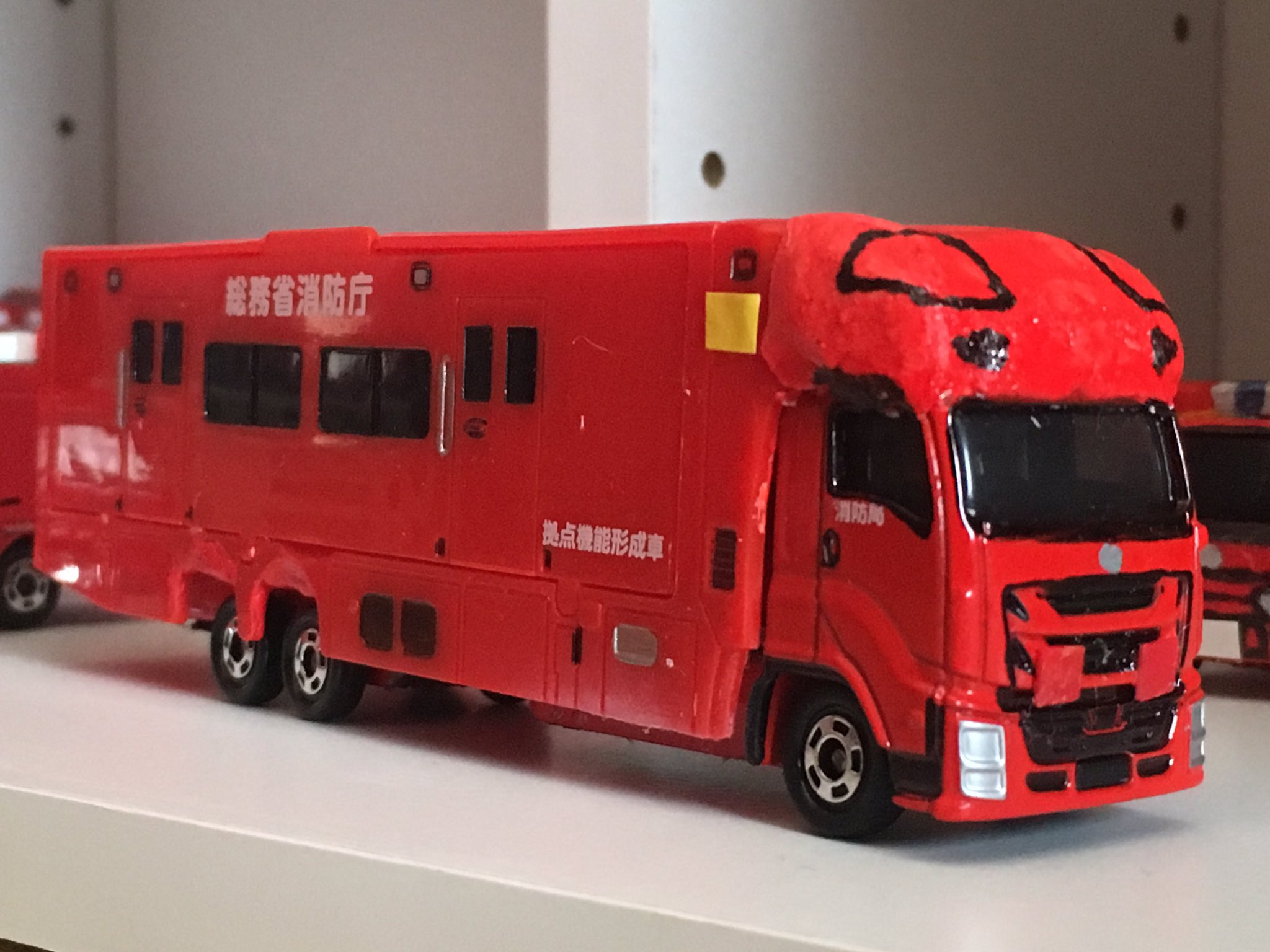 改造トミカ　大型消防車両 トミカ改造 消防車 ミニカー 緊急車両 コレクションの紹介 消防