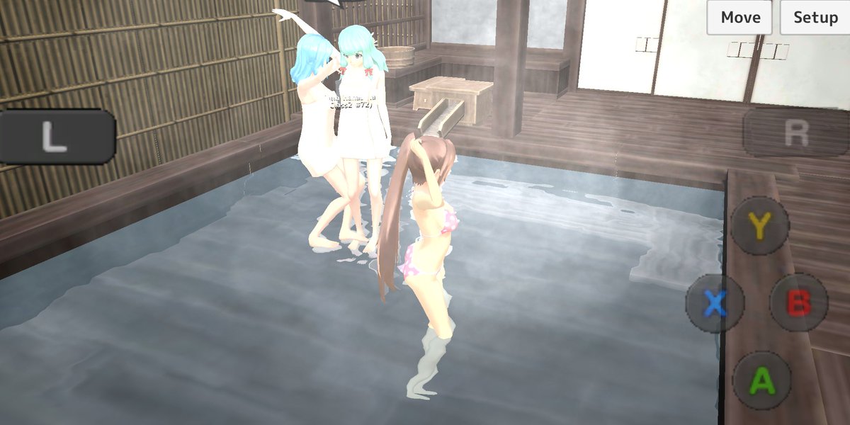 Toast26598918's tweet photo. Roasted toast:Welcome our two new students to come to the hot springs, hehe!
Chieko amano :So hot...
#meromsoft 
#SchoolGirlsSimulator https://t.co/mWV449oDrt