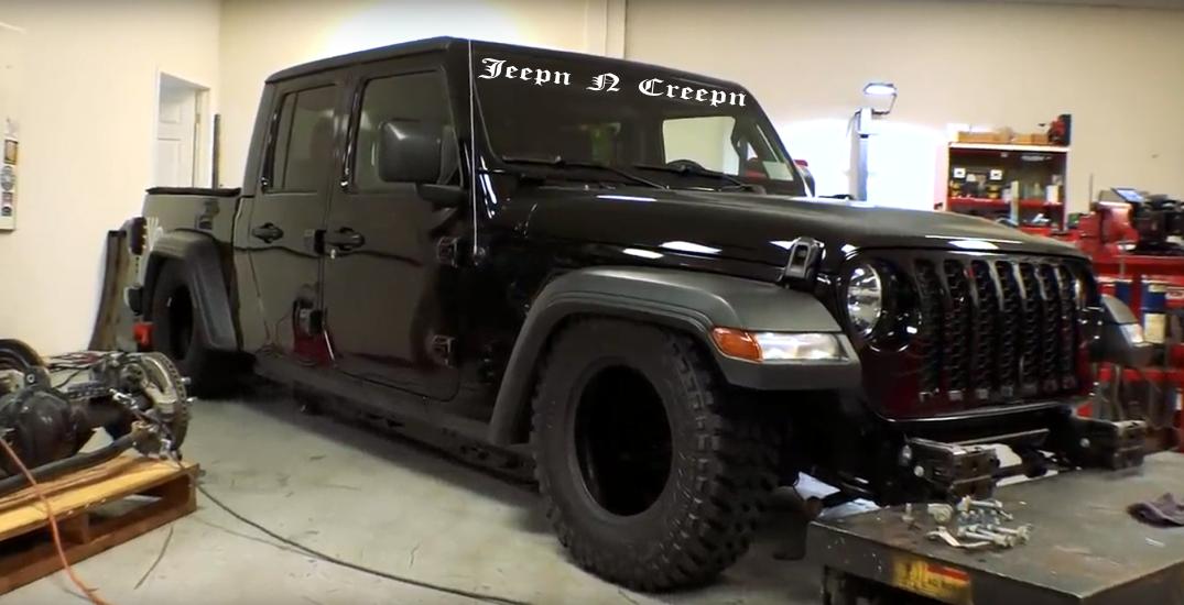 #lowrider gladiator anyone ? lol extreme LCG 
<a href="/THEJeepMafia/">The Jeep Mafia</a>