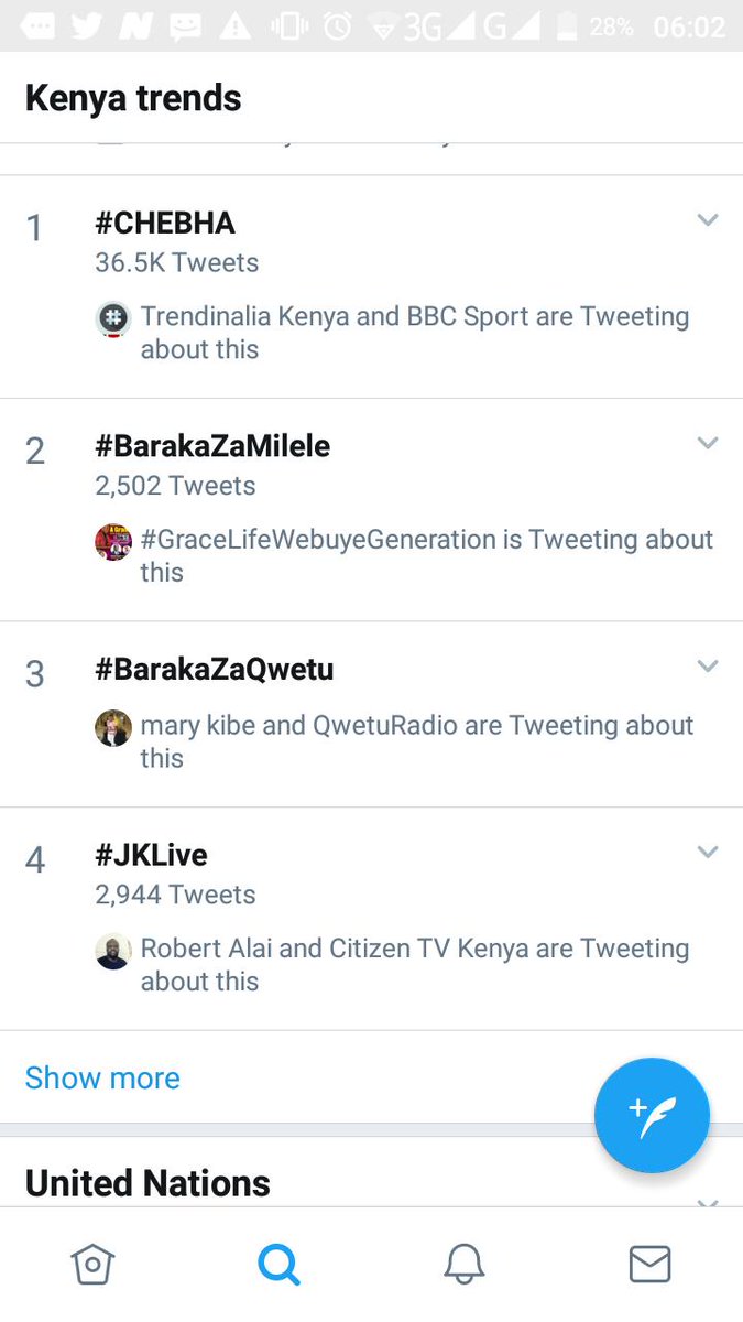 Thank you team kubwa May God calm every storm in your life in Jesus name
#BarakaZaQwetu 
#BarakaZaQwetu 
<a href="/QwetuRadio/">QwetuRadio</a> 
<a href="/trendinaliaKE/">Trendinalia Kenya</a>